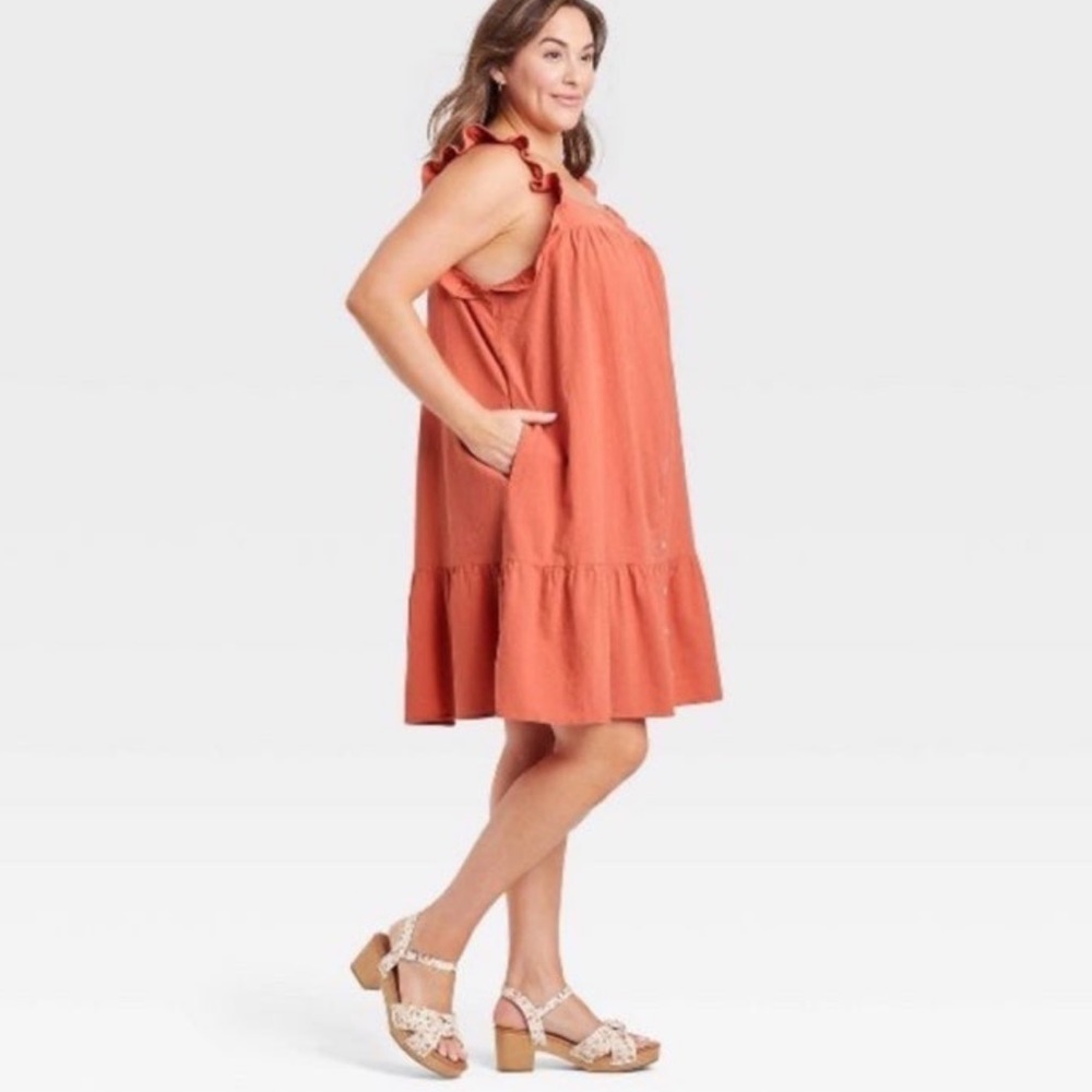 Universal Thread Plus Size 4x Flutter Sleeveless … - image 3